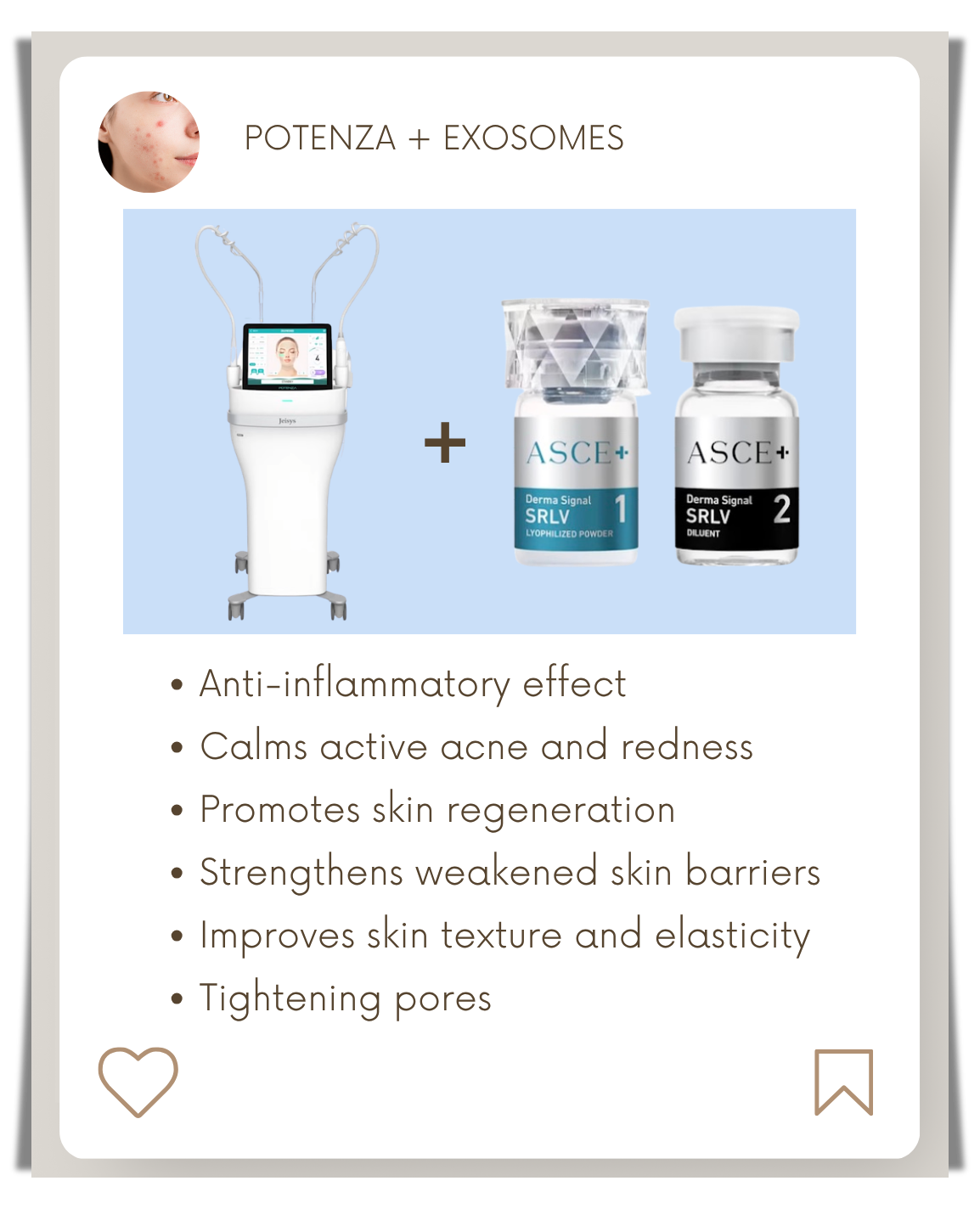 Potenza Pore Treatment Effects