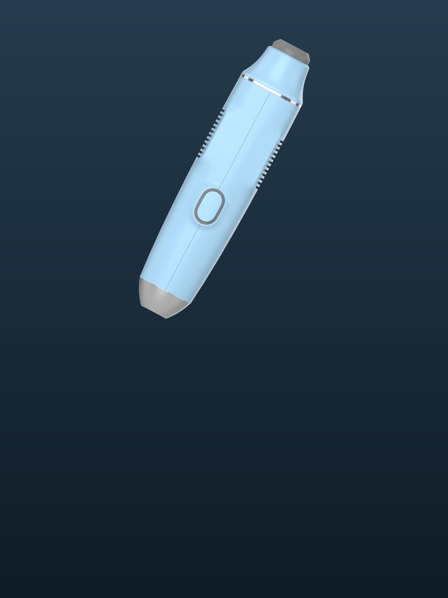 쿨소닉 1.5mm 핸드피스, 하늘색 펜 모양
