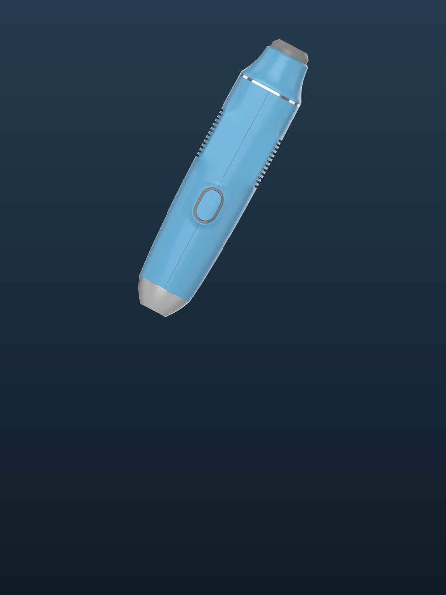 쿨소닉 3.0mm 핸드피스, 파란색 펜 모양