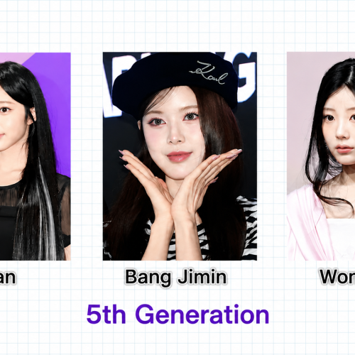 Korean beauty treatment 5th generation idol